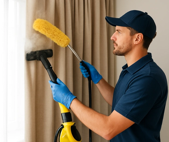 Trusted blind cleaning technician Matty Curtain Cleaning carrum-downs-vic QLD